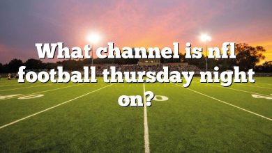What channel is nfl football thursday night on?