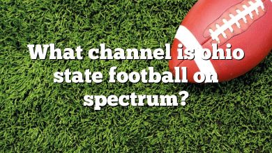 What channel is ohio state football on spectrum?