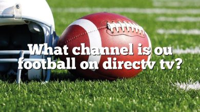 What channel is ou football on directv tv?