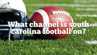 What channel is south carolina football on?