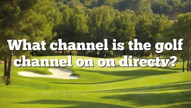 What channel is the golf channel on on directv?