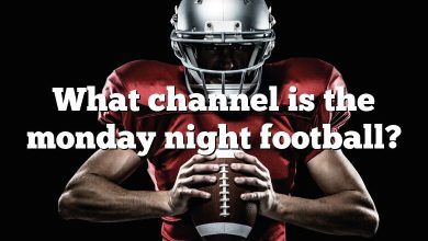 What channel is the monday night football?