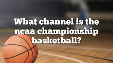 What channel is the ncaa championship basketball?