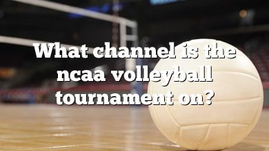 What channel is the ncaa volleyball tournament on?