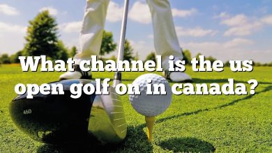 What channel is the us open golf on in canada?