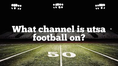 What channel is utsa football on?