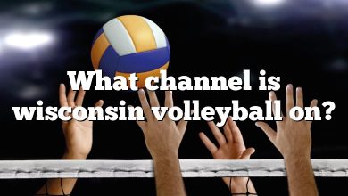 What channel is wisconsin volleyball on?