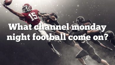 What channel monday night football come on?