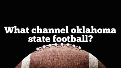 What channel oklahoma state football?