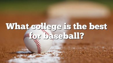 What college is the best for baseball?