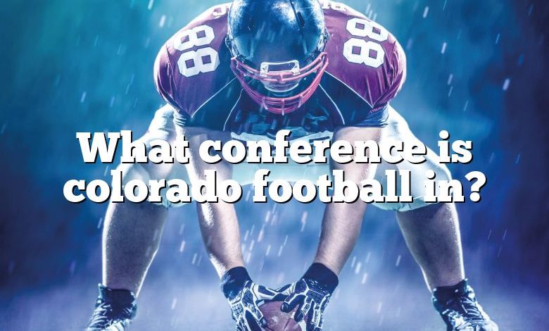 What conference is colorado football in?