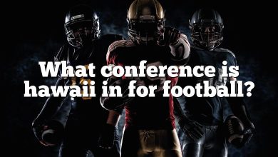 What conference is hawaii in for football?