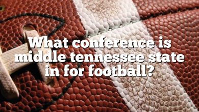 What conference is middle tennessee state in for football?