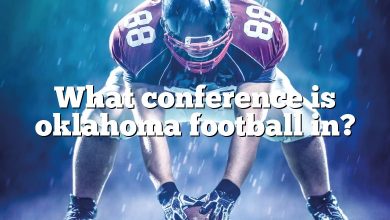 What conference is oklahoma football in?