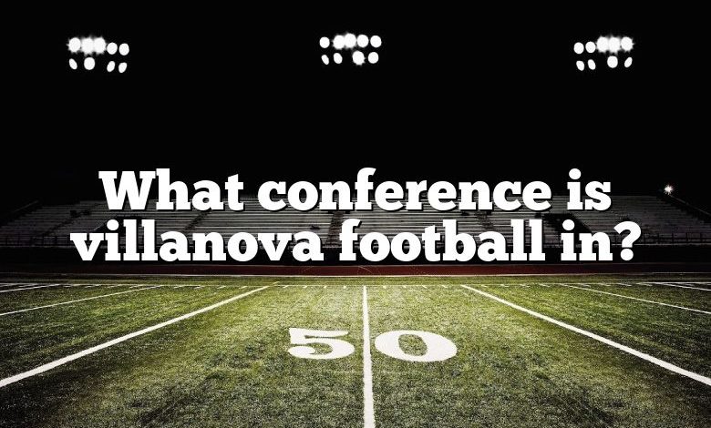 What conference is villanova football in?