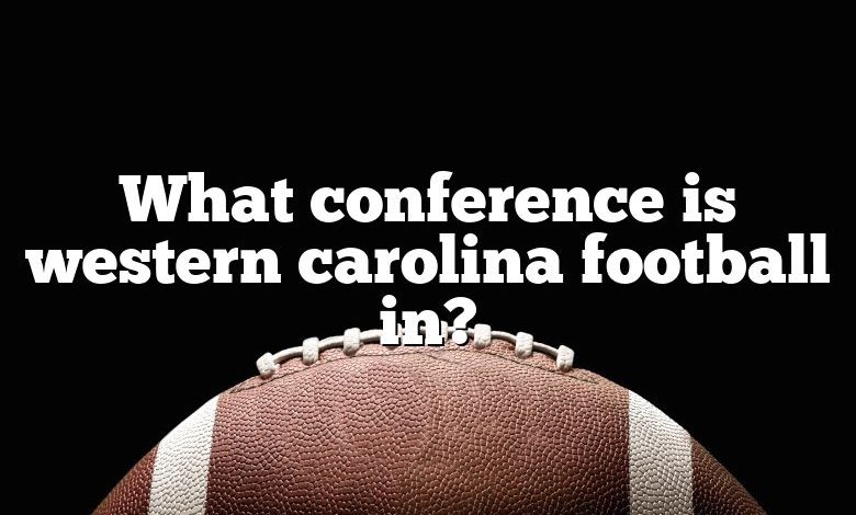 What conference is western carolina football in?