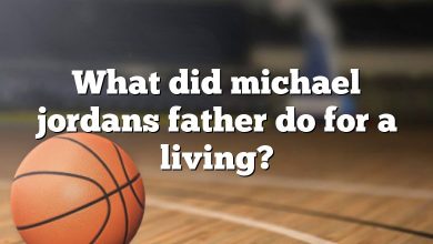 What did michael jordans father do for a living?