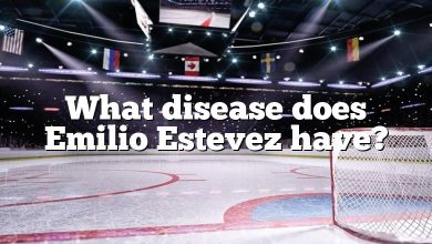 What disease does Emilio Estevez have?