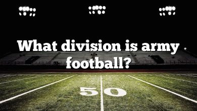 What division is army football?