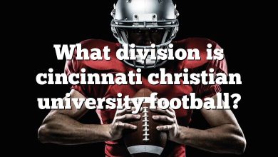 What division is cincinnati christian university football?