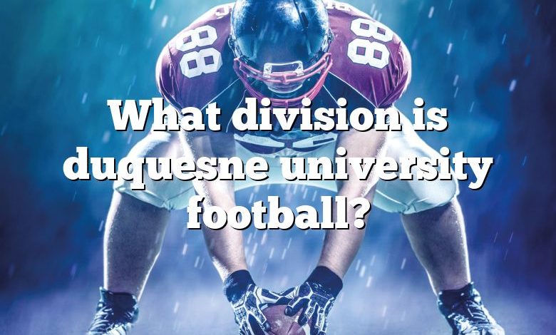 What division is duquesne university football?