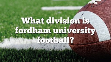 What division is fordham university football?