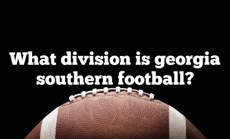 What division is georgia southern football?