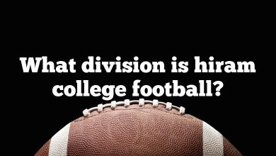 What division is hiram college football?