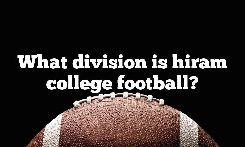 What division is hiram college football?