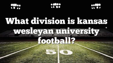 What division is kansas wesleyan university football?