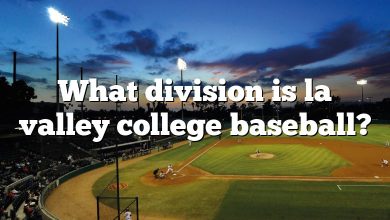 What division is la valley college baseball?