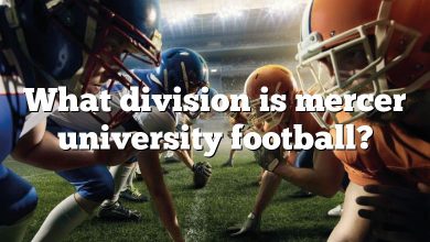 What division is mercer university football?