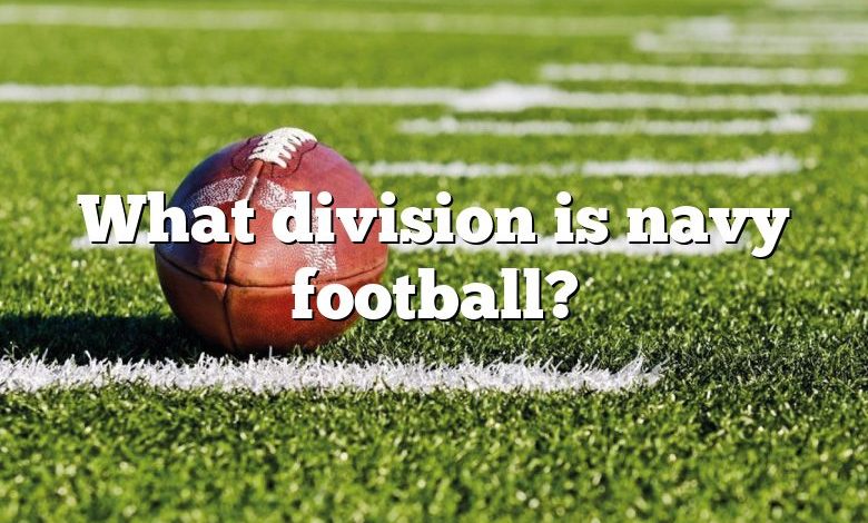 What division is navy football?