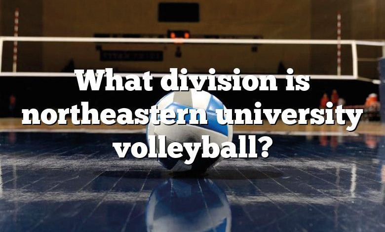 What division is northeastern university volleyball?