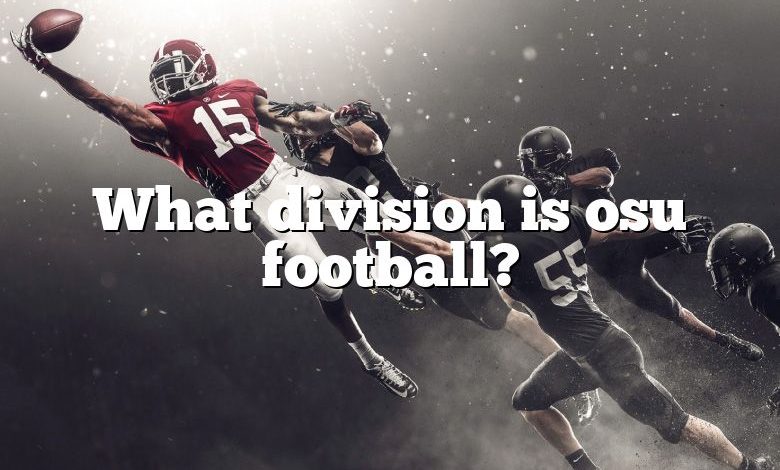 What division is osu football?