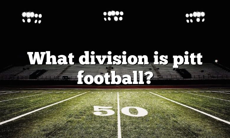 What division is pitt football?