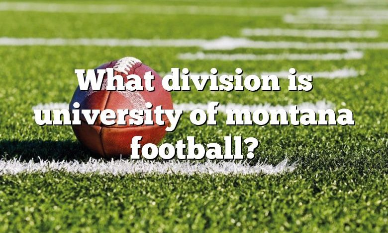 What division is university of montana football?