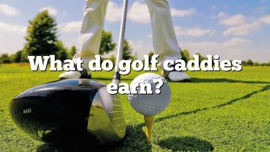 What do golf caddies earn?