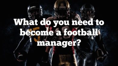 What do you need to become a football manager?