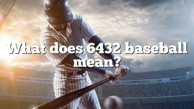 What does 6432 baseball mean?