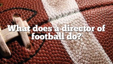 What does a director of football do?