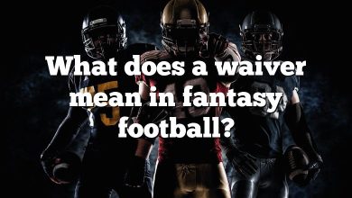 What does a waiver mean in fantasy football?