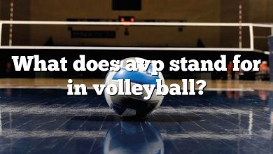 What does avp stand for in volleyball?