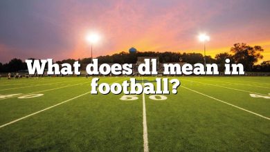 What does dl mean in football?