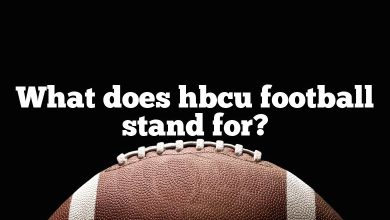 What does hbcu football stand for?