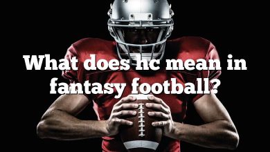 What does hc mean in fantasy football?