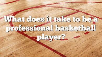 What does it take to be a professional basketball player?