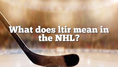 What does ltir mean in the NHL?