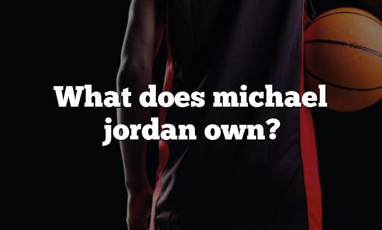 What does michael jordan own?