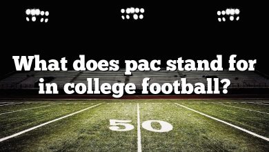 What does pac stand for in college football?